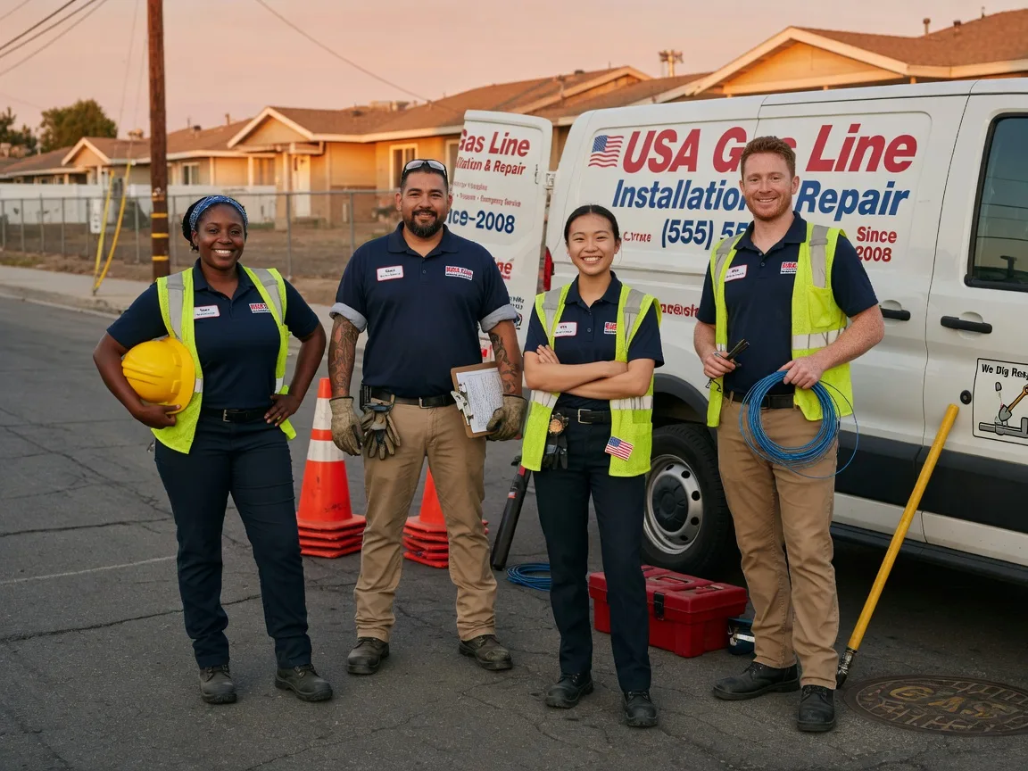 Gas Line Installation company in Flat Top, WV